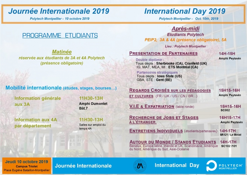 PolytechMontpellierInternationalDay2019_Etudiants