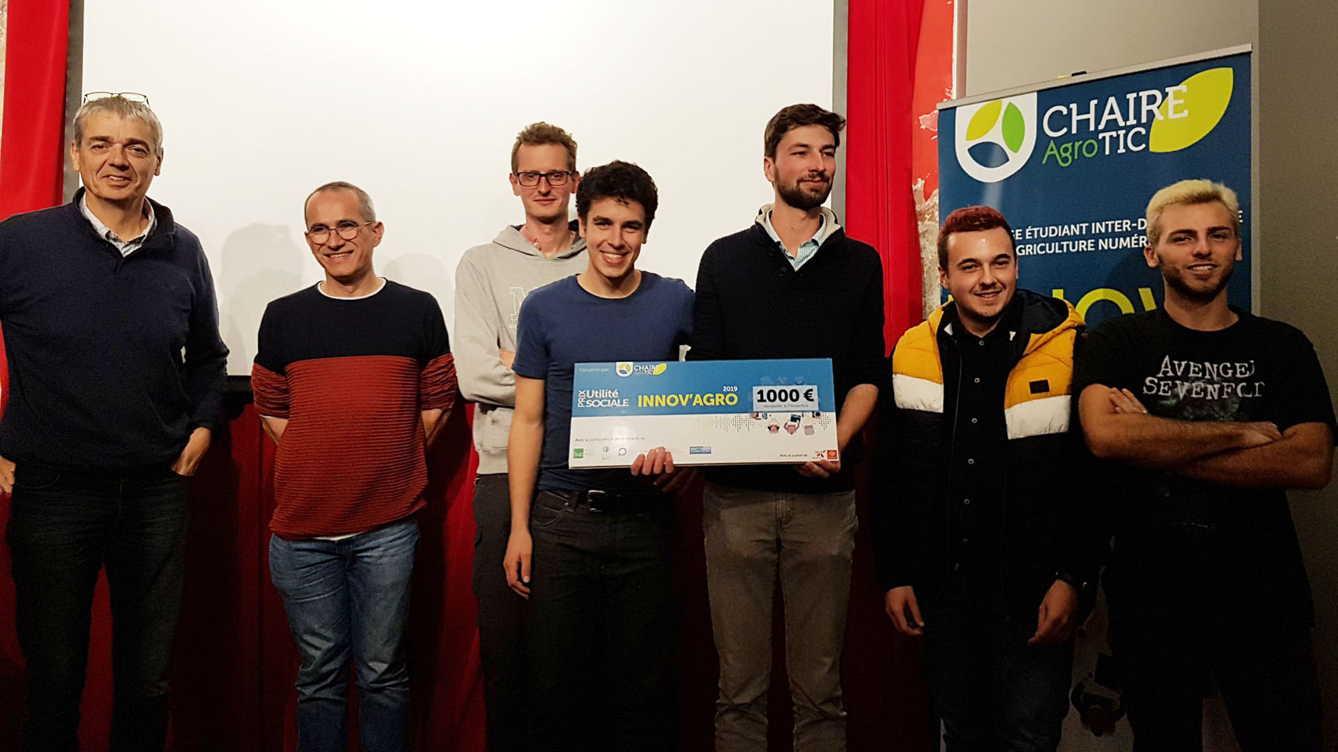 Les lauréats de Polytech Montpellier au concours Innov'agro