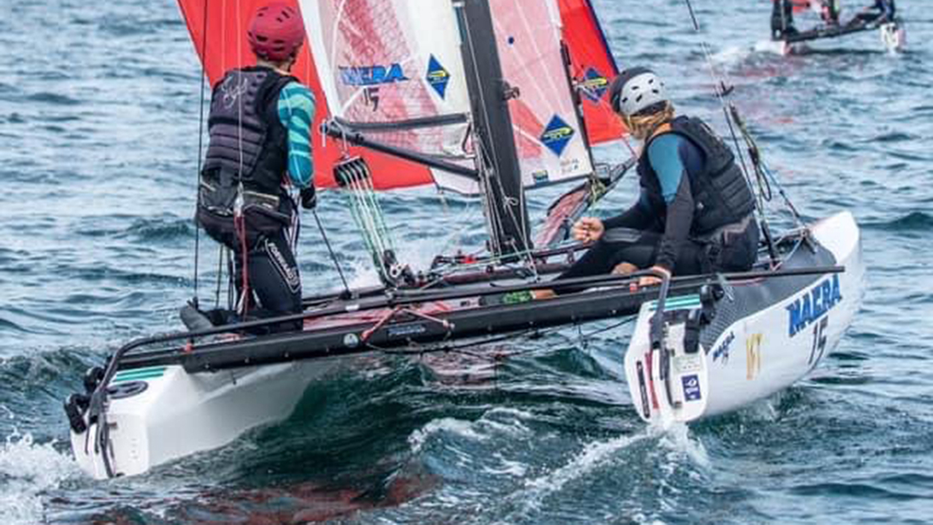 Élève en Peip1, elle pratique la voile à haut niveau