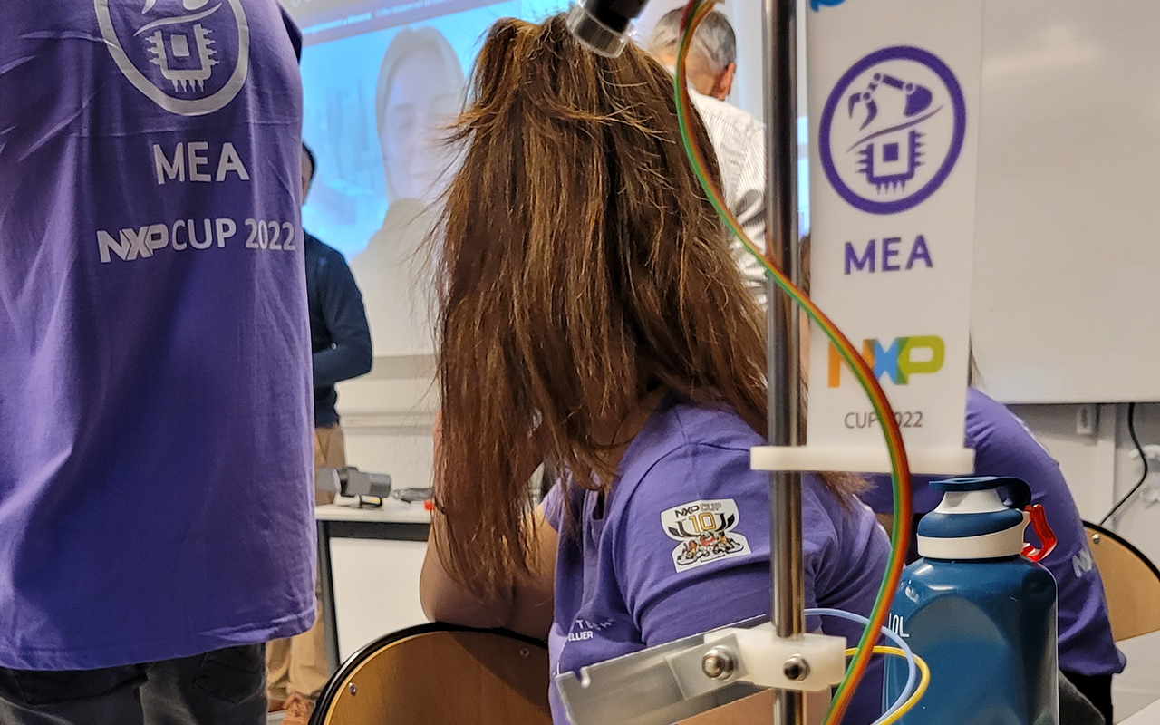 Nos élèves grands vainqueurs de la NXP Cup !