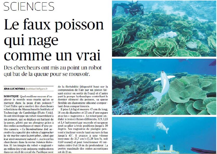 Le Figaro le faux poisson 22 03 2018