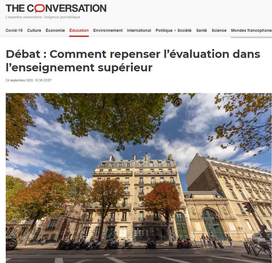 theconversation evaluationensup 24092020