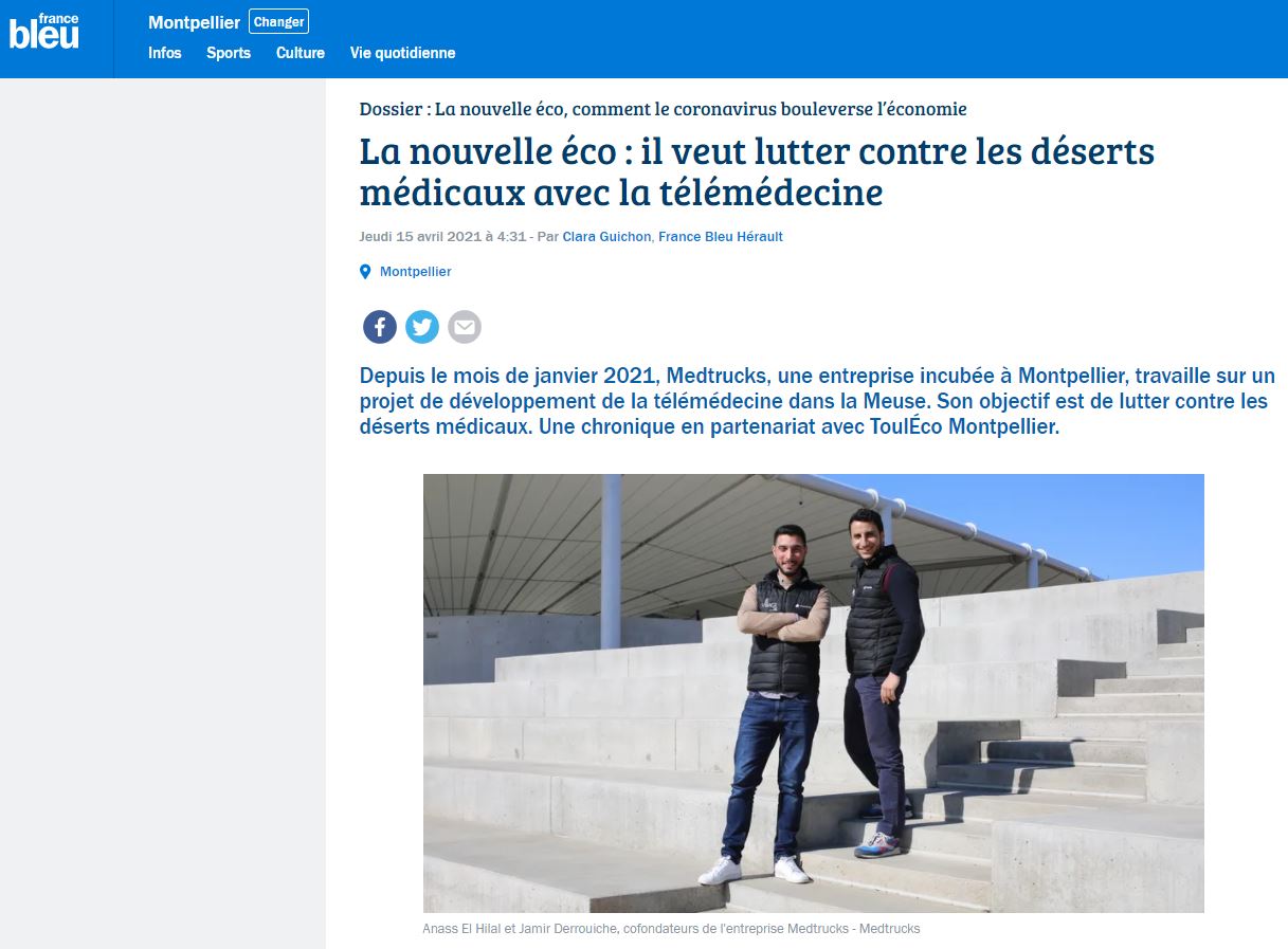 FranceBleu deserts medicaux 15 04 2021