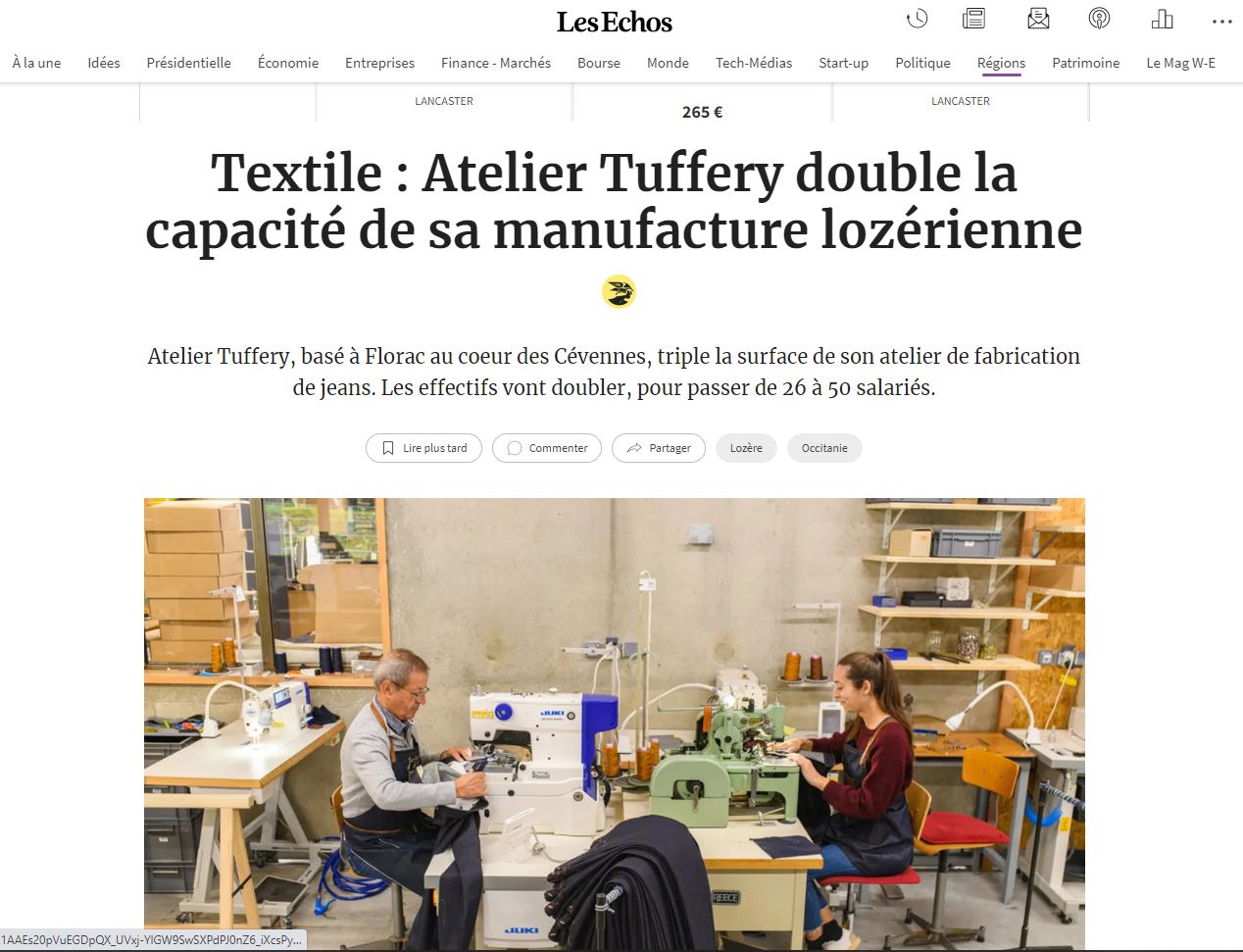 LesEchos Tuffery 25 04 2022